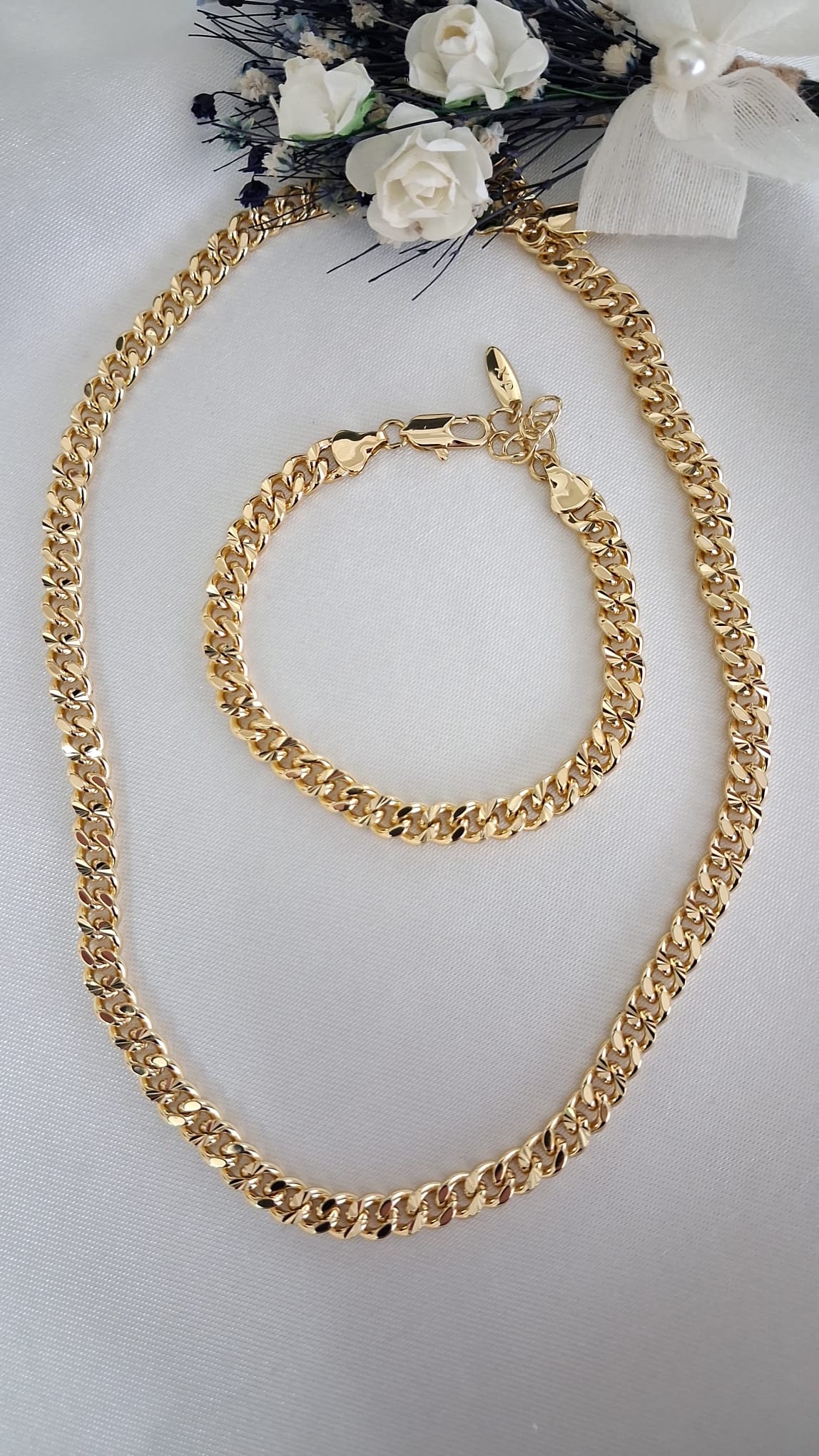 XUPING Set - Kalın Küp Zincir